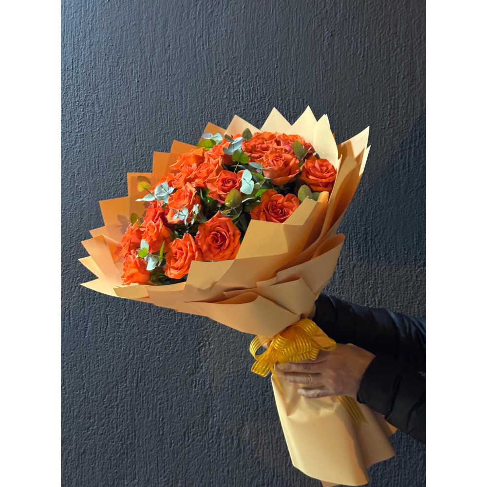 20 TURUNCU GÜL BUKETİ 